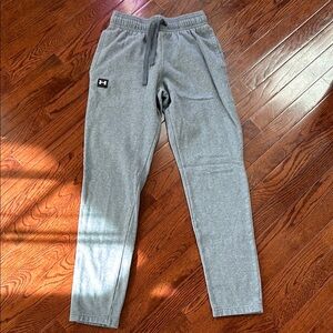 Under Armour Men’s Gray Sweatpants-Size Small